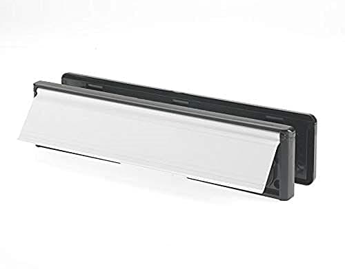 Image of Yale YLP44-06/03-B White 305 mm (12") 40/80 Letter Plate for 38-78 mm Thick Door