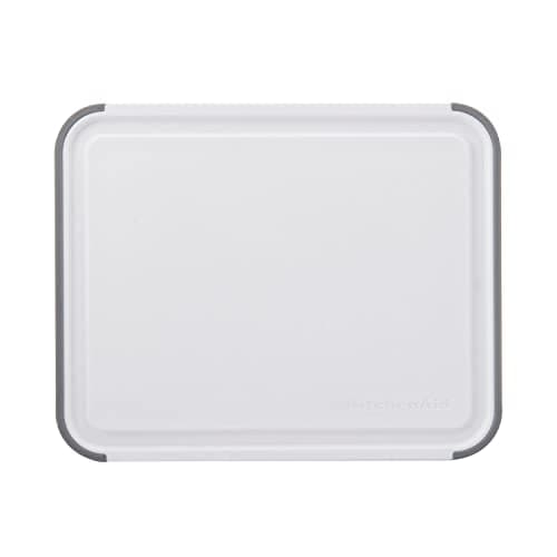 Image of KitchenAid Classic Polypropylene Non-Slip Chopping Board, 35 x 28cm