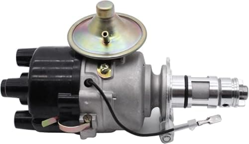 Image of TAKPART 1 PC 45D Points Distributor supplied with cap and Red rotor arm MGB GT 1800
