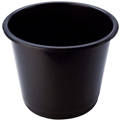 Image of Q-Connect Waste Bin 14 Litre Black
