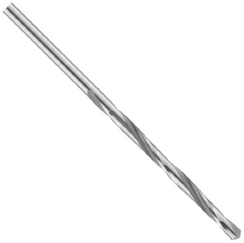Image of Precision Twist D444 Carbide Tipped Jobber Drill Bit, Uncoated (Bright) Finish, Round Shank, Spiral Flute, 118 Degree Point Angle, 21/64"