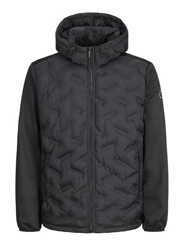 Image of JACK & JONES Mens Hybrid Jacket Black L