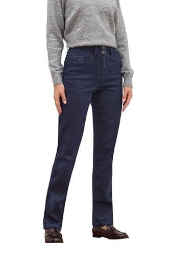 Image of Long Tall Sally - LTS Premium Tall Blue Lift & Shape Slim Leg Jeans - Women's