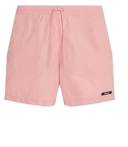 Image of Calvin Klein Men Medium Drawstring Boardshorts, Orange (Vintage Peach), S
