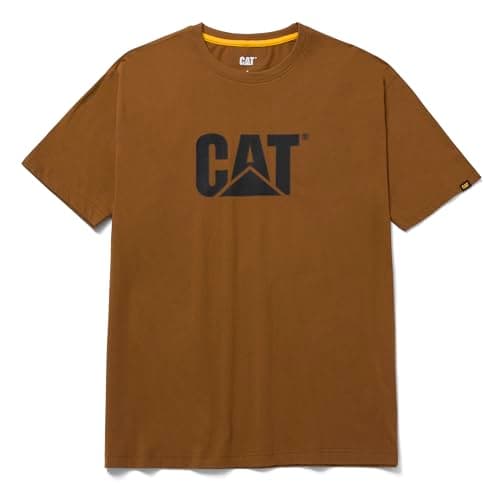 Image of Caterpillar Men's Tm Logo T-Shirt, Bronze, XL