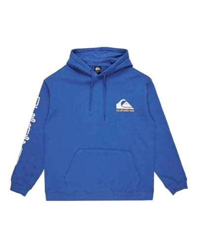 Image of Quiksilver Omni Logo - Pullover Hoodie for Men - Pullover Hoodie - Men - Blue