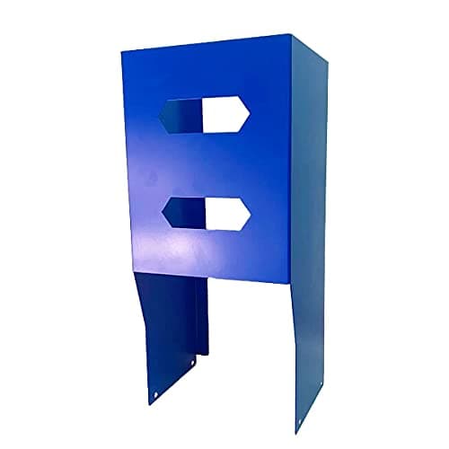Image of MegaMaxx Multiple Blue Roll and Paper Towel Holder Dispenser Storage Unit - Wall Mountable Toilet Roll, Janitorial Sanitation, Restroom, Industrial Workshop, Office (Blue - Dispensing Unit Only)