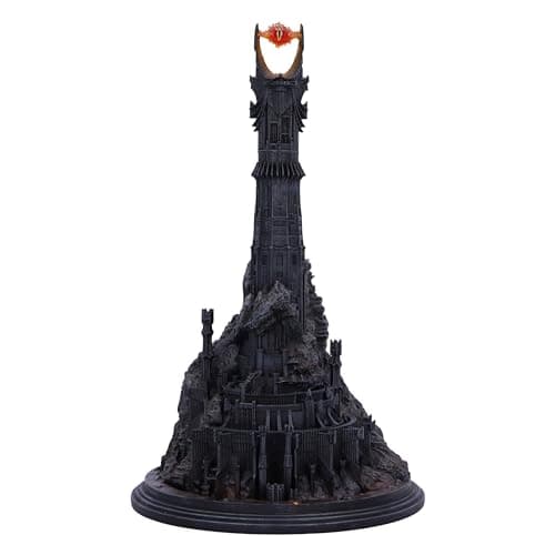 Image of Nemesis Now Lord of the Rings Barad Dur Backflow Incense Burner 26.5cm, Resin, Black, Officially Licensed Lord of the Rings Sauron™ Merchandise, Cast in the Finest Resin, Expertly Hand-Painted
