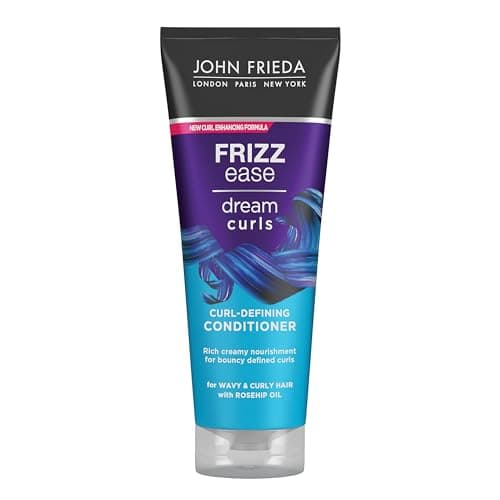 Image of John Frieda Frizz Ease Dream Curls Curl-Defining Conditioner 250ml, Anti-Frizz Conditioner Curly And Wavy Hair