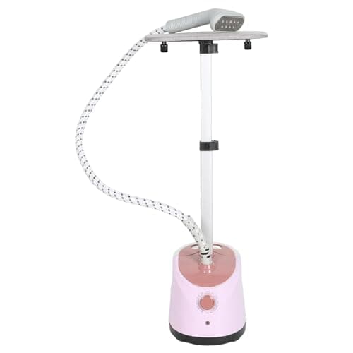 Image of Standing Clothes Steamer: 2000w Vertical And Horizontal Garment Steamer With 1.8l Tank, 11 Adjustable Settings 30g/min Output Ironing Machine, Fast Heating Clothing Fabric Removes Creases Wrinkles
