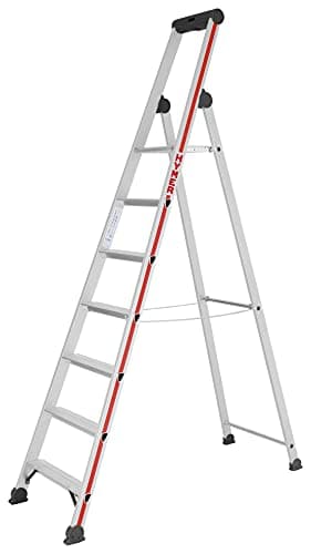 Image of Hymer Step Ladder with Platform, 402607 Steps 7 Tread Step Ladder