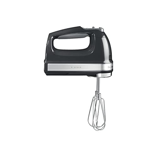 Image of Kitchenaid Hand Mixer 9 Speed Onyx Black 5KHM9212BOB