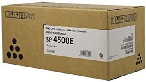 Image of Ricoh 407340 Laser Toner Cartridge for SP4500E with 6K Yield - Black, normal