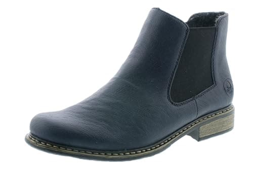 Image of Rieker Z4994-14, Women’s Chelsea Boots, Blue (Ozean/Schwarz 14), 6 UK (39 EU)