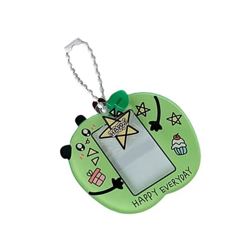 Image of YPBEW Lightweight 1Inch Keychain Photo High Transparency Acrylic Trendy Cartoon Keyring Fan Merch Display Accessory Youth Acrylic Holder