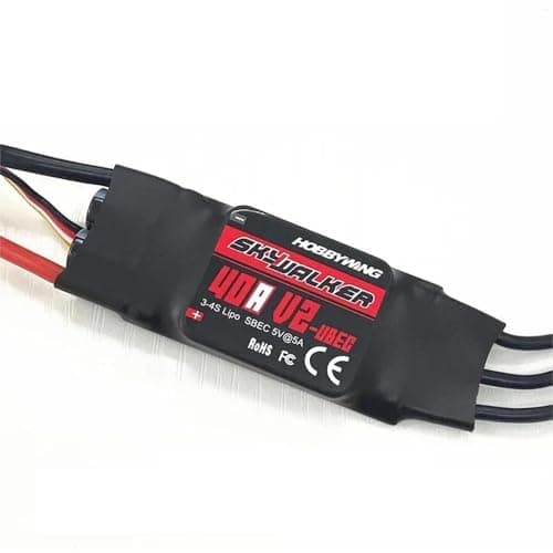 Image of SPARKHOBBY For Skywalker 12A 20A 30A 40A 50A 60A 80A Brushless ESC Speed Controler BEC for RC Quadcopter Helicopters Fixed-Wing Drone (1PC Skywalker 40A V2)