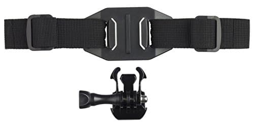 Image of KitVision Helmet Mount for Action Cameras Including Kitvision Edge HD10/Splash/Escape 5/Escape 5 W and GoPro Hero (3, 3+ or 4) - Black