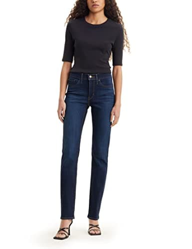 Image of Levi's Women's 312 Shaping Slim Jeans, Darkest Sky, 31W / 32L