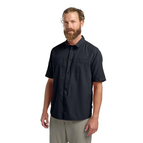 Image of Jack Wolfskin Sierra Canyon SS Shirt M Dark Navy