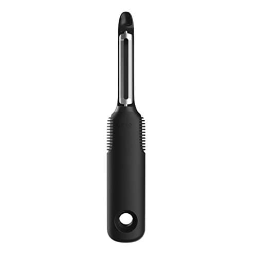 Image of OXO Good Grips Swivel Peeler – Twin Stainless Steel Blades for Apples, Potatoes & More – Built-in Potato Eyer – Non-Slip Handle – Dishwasher Safe Peeler for Tough-Skinned Fruit & Vegetables