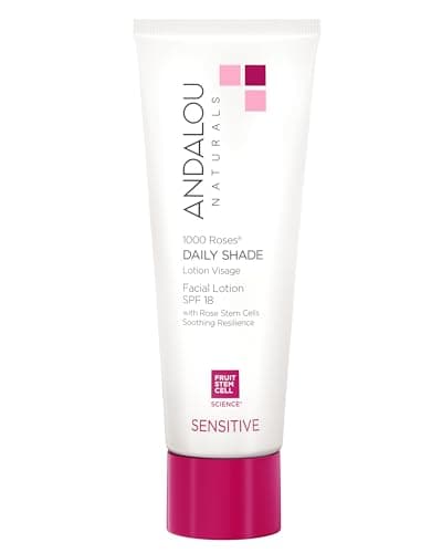 Image of Andalou | 1000 Roses Daily Shade Facial Lotion Spf 18 | 1 X 80Ml