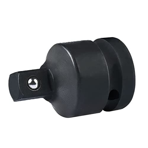 Image of Profiwoab 3/4 Inch (F) x1/2 Inch Drive (M) Socket Reducer - 3/4 to 1/2 Impact Adapter - Female to Male Impact Socket Adapter for Wrenches, Breaker Bars Ratchets