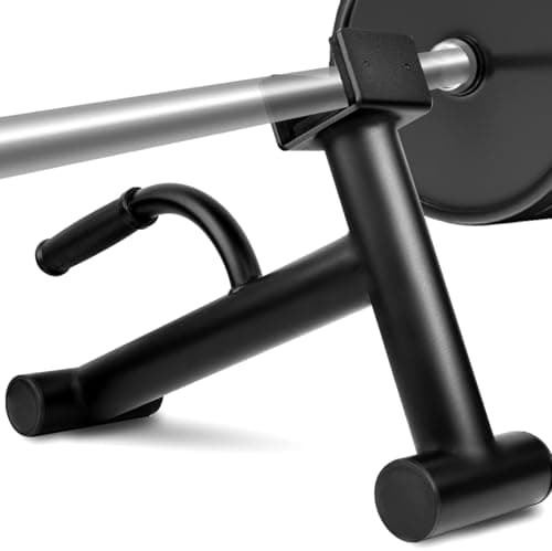 Image of Deadlift Jack Barbell Stand,Barbell Stand for Weight Training Home Gym Easily Unload and Load 600lbs Barbell Plates for Deadlift Exercise (1 PCS)