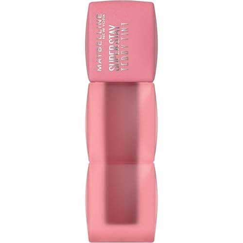 Image of Maybelline Super Stay Teddy Tint Nudes, Up To 12 Hour Blurred Matte Lipstick, Plush Comfort, Longwear Makeup, Transfer proof, Buildable Lip Shades, Shade: 90 Ribbon Tied