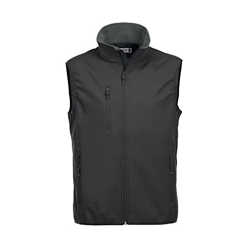 Image of CliQue Mens Basic Softshell Gilet (S) (Black)
