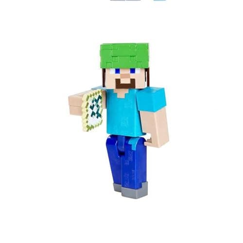 Image of Minecraft Craft-A-Block Assortment Figures, Authentic Pixelated Video-Game Characters, Action Toy to Create, Explore and Survive, Collectible Gift for Fans Age 6 Years and Older​