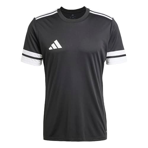 Image of adidas Men's SQUADRA25 Jersey Short Sleeve, Black/White, M