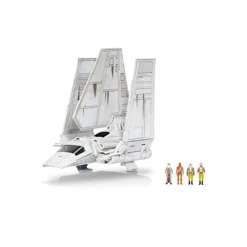 Image of Star Wars Micro Galaxy Squadron Tydirium Shuttle - 7-Inch Vehicle with Unique Deco and Four 1-Inch Micro Figure Accessories