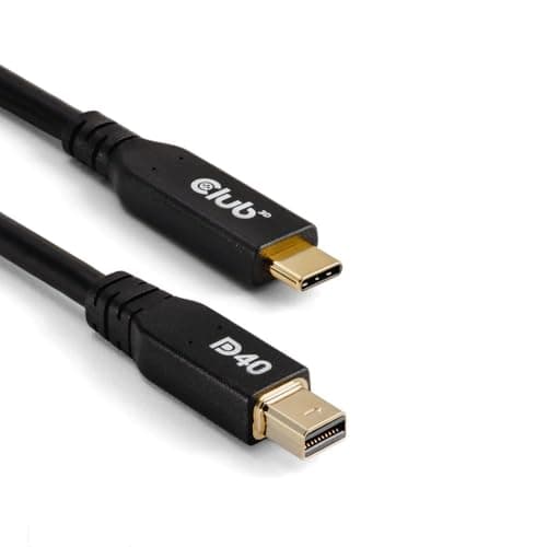 Image of Club 3D 2m USB Type-C to MiniDisplayPort Bi-Directional VESA DP40 Certified Cable