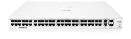 Image of HPE Networking Instant On Switch Series 1960 48-Port Gb Smart-managed Layer 2+ Ethernet Switch | 48x 1G | 2x 10GBase-T, 2x SFP+ | Stackable | UK Cord (JL808A#ACC)
