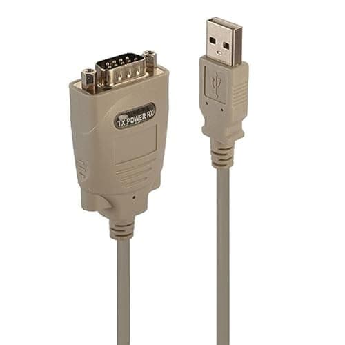 Image of LINDY USB to Serial Adapter - 9 Way (RS-422) 1m