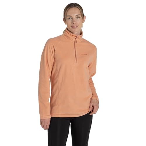 Image of Craghoppers Womens Miska VI Half Zip Fleece, Clay, 12 EU