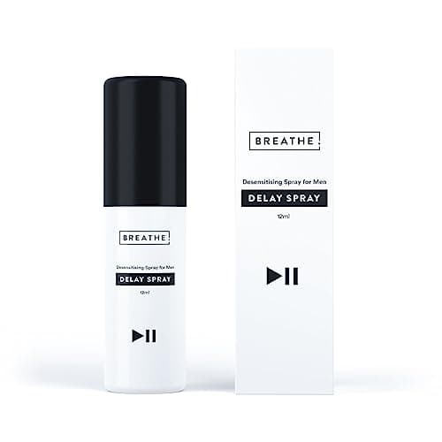 Image of BREATHE Delay Spray for Men | Desensitising Spray to Prolong and Enhance Duration | Easy Spray and Quick Effect | Discreet Packaging & Pocket Sized Bottle 12ml