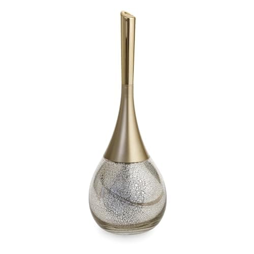 Image of Blue Canyon Sandstorm Toilet Brush & Holder, Brush for Bathroom & Office, Durable Brush Head for Deep Cleaning, Pack of 1, Compact Size, Long Lasting Glass, Elegant Design, Odour Free Holder