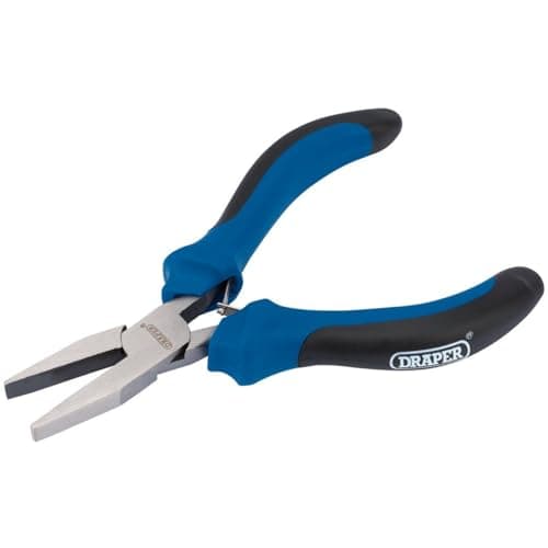 Image of Draper 12536 Soft Grip Mini Flat Nose Pliers