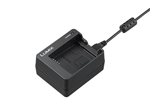 Image of Panasonic Lumix DMW-BTC12E Battery Charger for DMW-BLC12, DMW-BLG10 & DMW-BLH7 Lithium-Ion Battery Packs, Digital Camera Battery Charger, Black