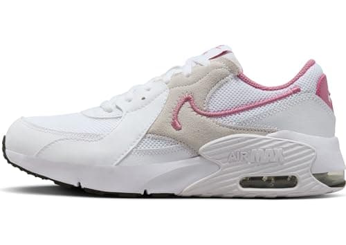 Image of NIKE Air MAX Excee GS Youth Athletes ShoeUnisex Kids, White Elemental Pink White, 6 UK