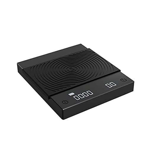 Image of TIMEMORE Black Mirror Basic 2 Coffee Scale with Auto Timer and Flow Rate Function, 1600mAh Rechargeable, 2kg/0.1g High Precision, Portable Digital Kitchen Scale for Espresso, Pour Over, Travel