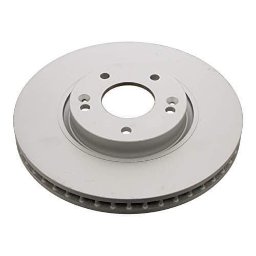 Image of febi bilstein 31317 Brake Disc Set (2 Brake Disc) front, internally ventilated, No. of Holes 5