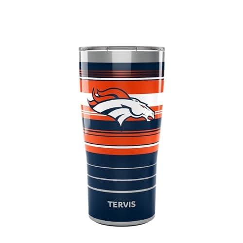 Image of Tervis Denver Broncos 20oz. Hype Stripe Stainless Steel Tumbler