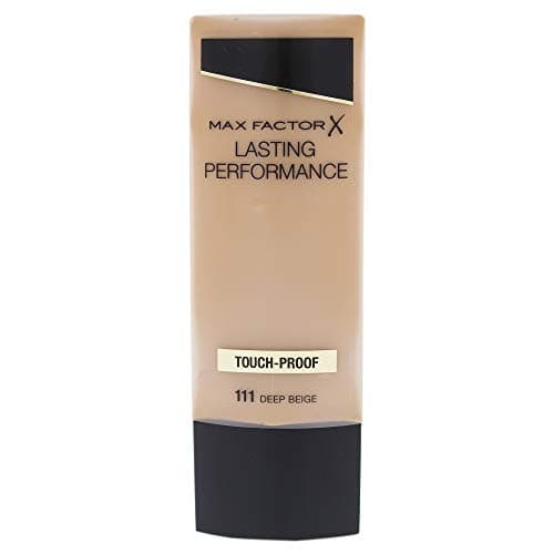 Image of Max Factor Performance Long Lasting Foundation, No. 111 Deep Beige, 1.1 Ounce by Max Factor