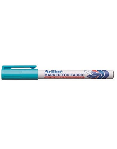 Image of Artline EKC Fabric Marker Pen In Pastel Colours - Pastel Blue