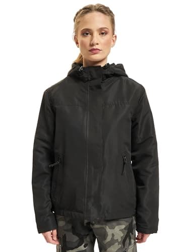 Image of Brandit Women Frontzip Windbreaker, color: black, size: 4XL