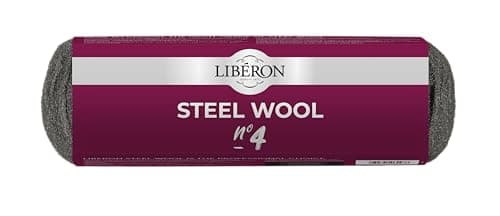 Image of Libéron Steel Wool - Ideal For Heavy Cleaning - Perfect For Paint & Varnish Removal - Removes Rust - Grade 4 (Coarse) - 250g