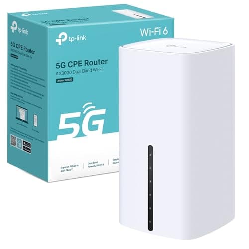 Image of TP-Link Archer NX500 AX3000Mbps WiFi 6 5G Wireless Gigabit Router, Dual-Band WiFi Router with Sim Slot, Up to 4.67Gbps Download Speeds, Gigabit LAN/WAN Port, SIM Card Plug & Play, EasyMesh-Compatible