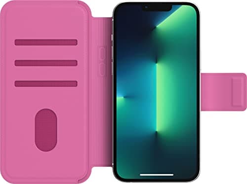 Image of OtterBox Detachable Folio Wallet (Case Sold Separately) for MagSafe - iPhone 12 Pro Max & 13 Pro Max - Strawberry Pink